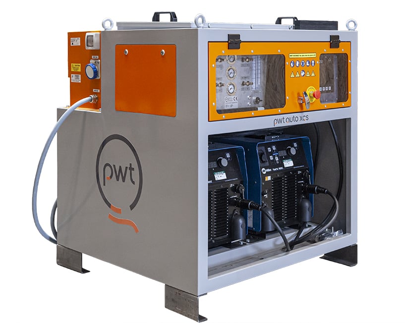 Automatic welding system control box